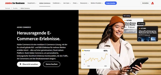 Adobe Commerce Screenshot