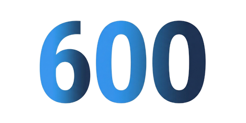 Ikone Big Number 600