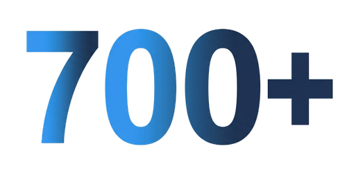 Icon Große Zahl 700+